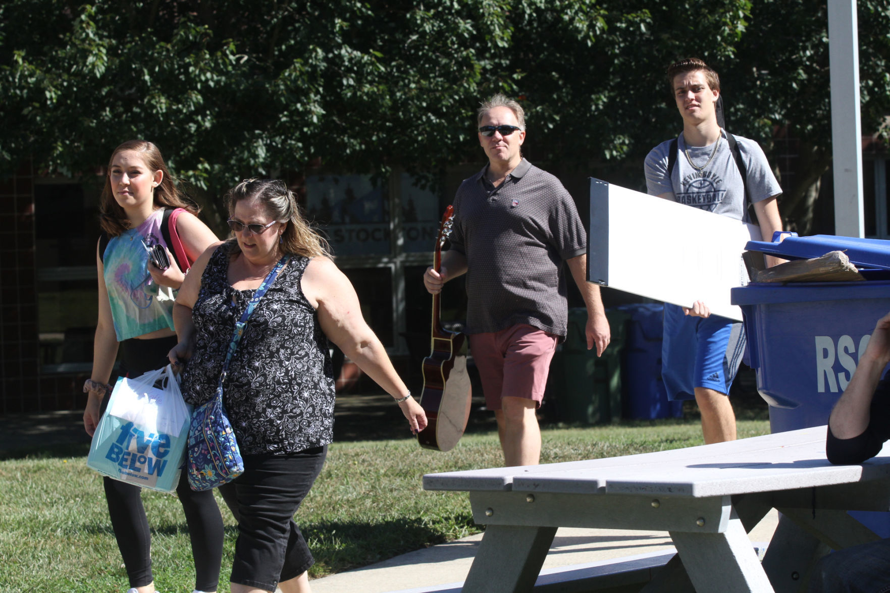 Stockton move in day